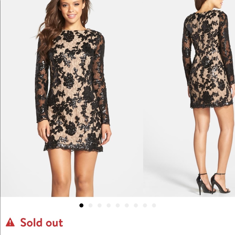 Dress the population cocktail dress